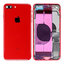 Apple iPhone 8 Plus - Zadný Housing s Malými Dielmi (Red)