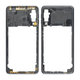 Samsung Galaxy A7 A750F (2018) - Stredný Rám (Midnight Black) - GH98-43585A Genuine Service Pack
