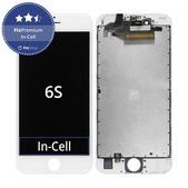 Displej In-Cell pre iPhone 6S, White, Dotykové sklo s rámom, FixPremium