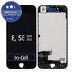Displej In-Cell pre iPhone 8, SE (2020), SE (2022), Black, Dotykové sklo s rámom, FixPremium