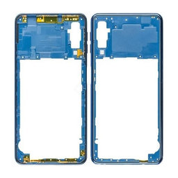 Samsung Galaxy A7 A750F (2018) - Stredný Rám (Blue) - GH98-43585D Genuine Service Pack