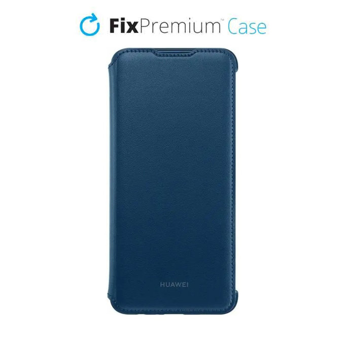 Huawei - Puzdro Wallet Cover pre Huawei P Smart 2019, modrá