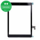 Dotykové sklo s tlačidlom domov pre iPad Air, Black
