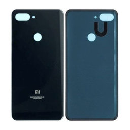 Xiaomi Mi 8 Lite - Batériový Kryt (Midnight Black)