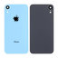Apple iPhone XR - Sklo Zadného Housingu + Sklíčko Kamery (Blue)