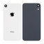 Apple iPhone XR - Sklo Zadného Housingu + Sklíčko Kamery (White)