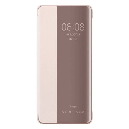 Huawei - Puzdro SmartView pre Huawei P30 Pro, ružová
