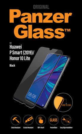 PanzerGlass - Tvrdené Sklo pre Huawei P Smart 2019, P Smart+ 2019, Honor 10 Lite a Honor 10i, čierna