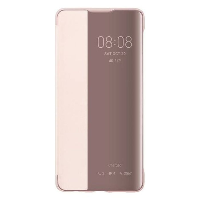 Huawei - Puzdro SmartView pre Huawei P30, ružová