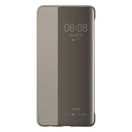 Huawei - Puzdro SmartView pre Huawei P30, khaki