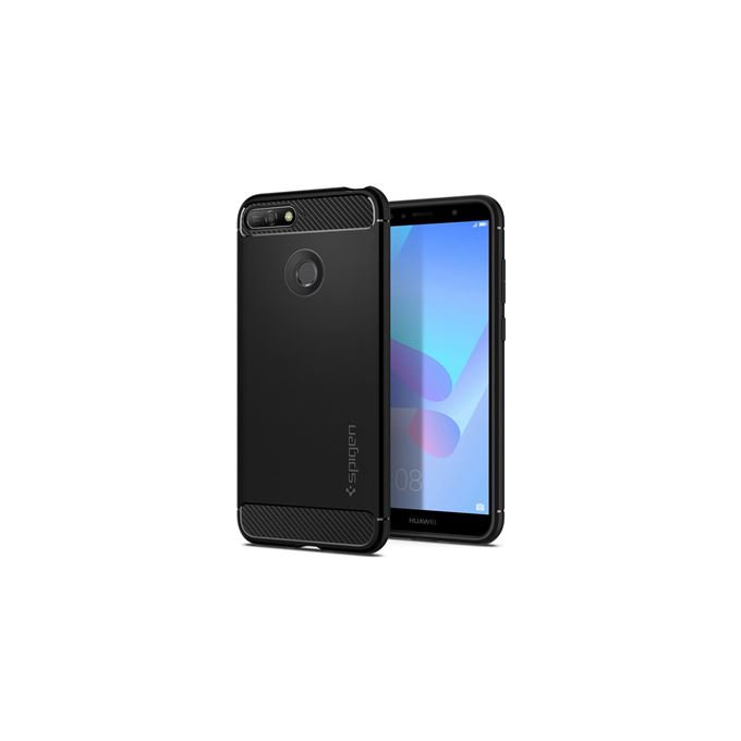 Spigen - Puzdro Rugged Armor pre Huawei Y6 2018, čierna