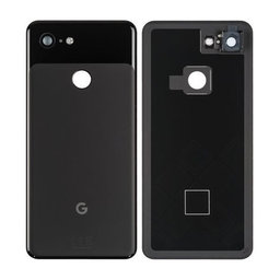 Google Pixel 3 - Batériový Kryt (Just Black) - 20GB1BW0S02 Genuine Service Pack