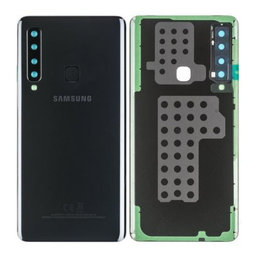 Samsung Galaxy A9 (2018) - Batériový Kryt (Caviar Black) - GH82-18245A, GH82-18239A Genuine Service Pack