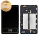 Samsung Galaxy Tab A 10.1 LTE (2016) T585, T580 - LCD Displej + Dotykové Sklo + Rám (Black) - GH97-19022A, GH97-19203A Genuine Service Pack