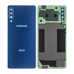 Samsung Galaxy A7 Duos A750F (2018) - Batériový Kryt (Blue) - GH82-17833D Genuine Service Pack