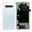 Samsung Galaxy S10 Plus G975F - Batériový Kryt (Prism White) - GH82-18406F Genuine Service Pack