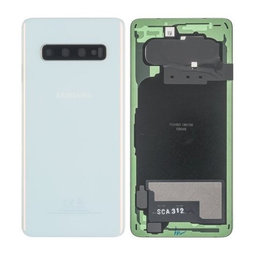 Samsung Galaxy S10 G973F - Batériový Kryt (Prism White) - GH82-18378F Genuine Service Pack