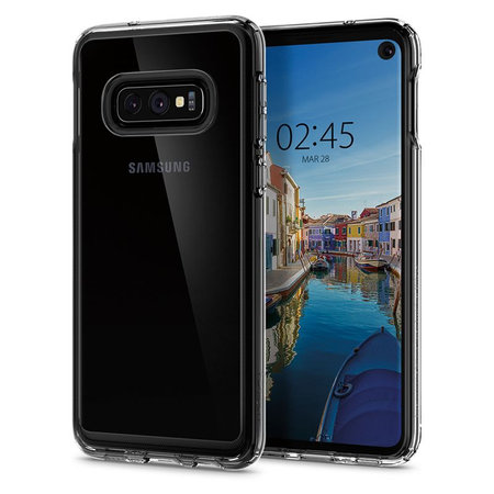 Spigen - Puzdro Crystal Hybrid pre Samsung Galaxy S10e, transparentná