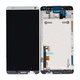 HTC One Max - LCD Displej + Dotykové Sklo + Rám (Silver) - 80H01666-01 Genuine Service Pack