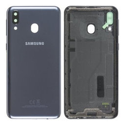 Samsung Galaxy M20 M205F - Batériový Kryt (Charcoal Black) - GH82-18932A Genuine Service Pack