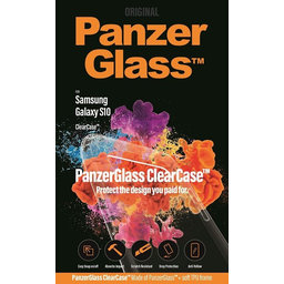 PanzerGlass - Puzdro ClearCase pre Samsung Galaxy S10, transparentná