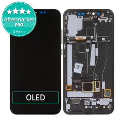 Xiaomi Mi 8 Pro - LCD Displej + Dotykové Sklo + Rám (Black) OLED
