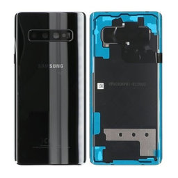 Samsung Galaxy S10 Plus G975F - Batériový Kryt (Ceramic Black) - GH82-18867A Genuine Service Pack