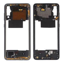 Samsung Galaxy A70 A705F - Stredný Rám (Black) - GH97-23258A, GH97-23445A Genuine Service Pack