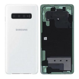 Samsung Galaxy S10 Plus G975F - Batériový Kryt (Ceramic White) - GH82-18867B Genuine Service Pack