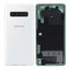 Samsung Galaxy S10 Plus G975F - Batériový Kryt (Ceramic White) - GH82-18867B Genuine Service Pack