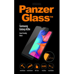 PanzerGlass - Tvrdené Sklo Case Friendly pre Samsung Galaxy A10e a A20e, čierna