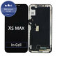 Displej In-Cell pre iPhone XS Max, Dotykové sklo s rámom, FixPremium