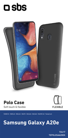 SBS - Puzdro Polo pre Samsung Galaxy A20e, čierna