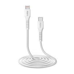 SBS - Lightning / USB-C Kábel (2m), biela