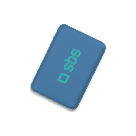 SBS - PowerBank 4000 mAh - USB, Micro-USB, modrá