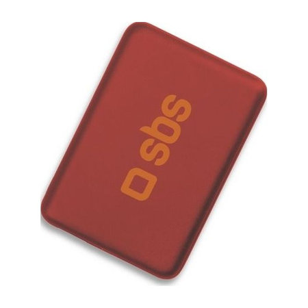 SBS - PowerBank 4000 mAh - USB, Micro-USB, červená