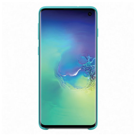 Samsung - Puzdro Silicone Cover pre Samsung Galaxy S10, green