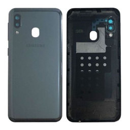 Samsung Galaxy A20e A202F - Batériový Kryt (Black) - GH82-20125A Genuine Service Pack