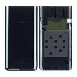 Samsung Galaxy A80 A805F - Batériový Kryt (Phantom Black) - GH82-20055A Genuine Service Pack