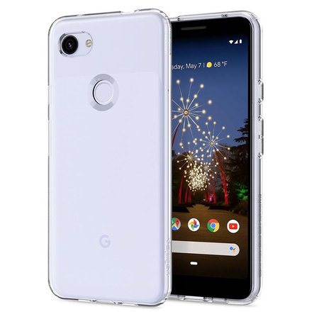 Spigen - Puzdro Liquid Crystal pre Google Pixel 3a, transparentná