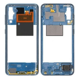 Samsung Galaxy A50 A505F - Stredný Rám (Blue) - GH97-23209C Genuine Service Pack