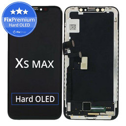 Apple iPhone XS Max - LCD Displej + Dotykové Sklo + Rám Hard OLED FixPremium