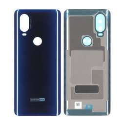 Motorola One Vision - Batériový Kryt (Sapphire Blue) - 5S58C14361 Genuine Service Pack