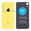 Apple iPhone XR - Sklo Zadného Housingu so Zväčšeným Otvorom na Kameru (Yellow)