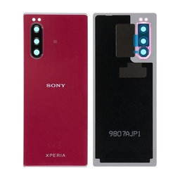 Sony Xperia 5 - Batériový Kryt (Red) - 1319-9454 Genuine Service Pack