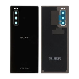 Sony Xperia 5 - Batériový Kryt (Black) - 1319-9508 Genuine Service Pack