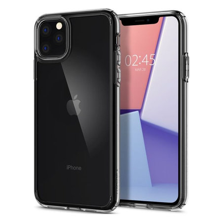 Spigen - Puzdro Ultra Hybrid pre iPhone 11 Pro Max, transparentná