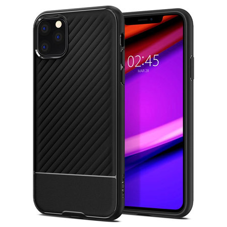 Spigen - Puzdro Core Armor pre iPhone 11 Pro,  čierna