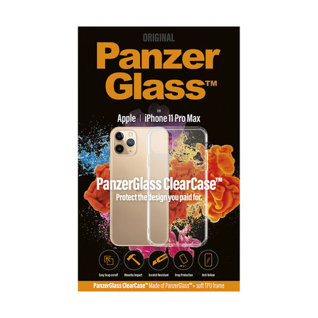 PanzerGlass - Puzdro ClearCase pre iPhone 11 Pro Max, transparent