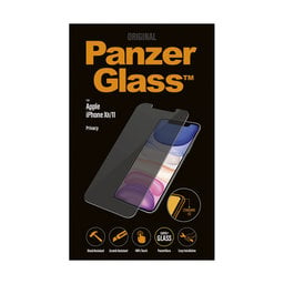 PanzerGlass - Tvrdené Sklo Privacy Standard Fit pre iPhone XR a 11, transparentná